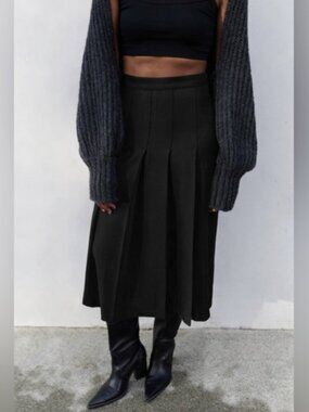 Oak + Fort Pleated Skirt